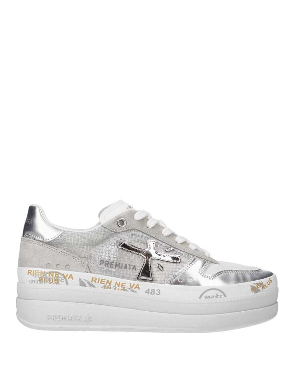 Premiata Baskets - Argent