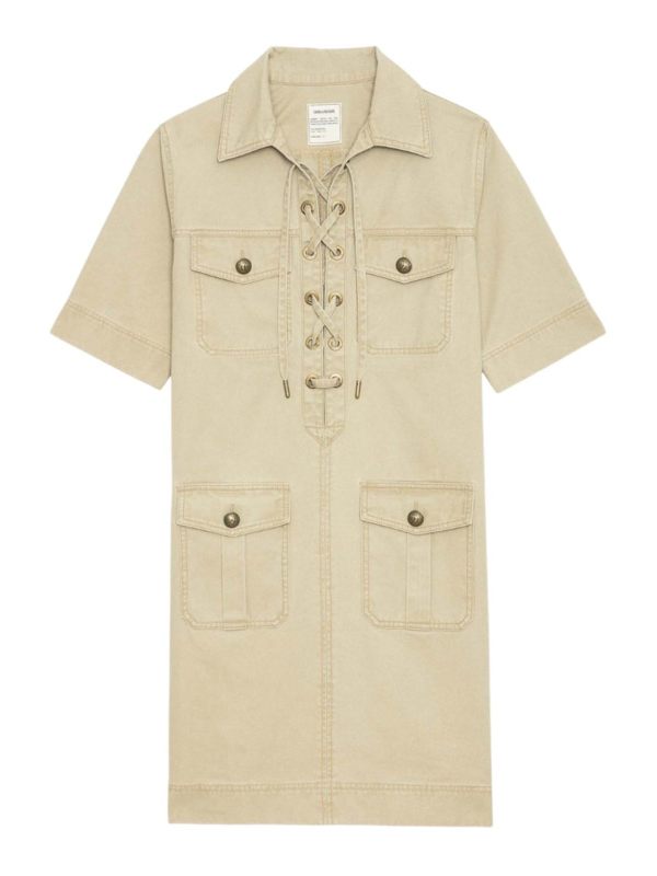 Zadig & Voltaire Maxi Robe - Beige