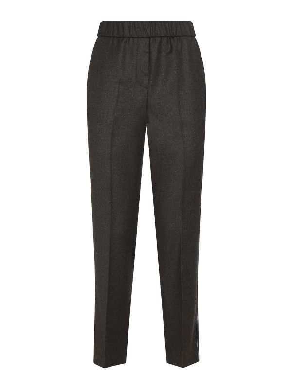 Peserico Pantalons Décontractés - Marron
