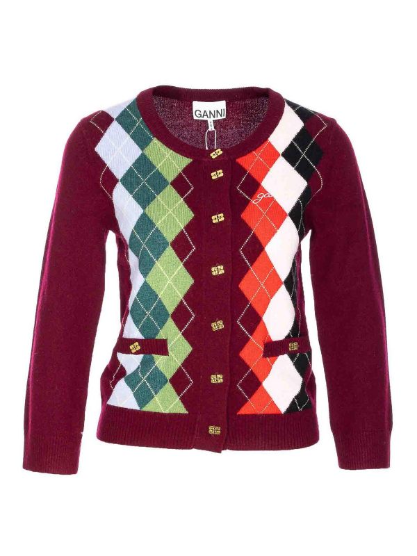 Ganni Cardigan - Multicolore