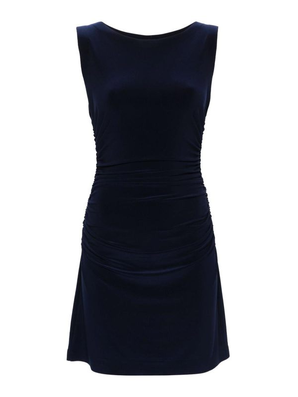 Norma Kamali Maxi Robe - Bleu