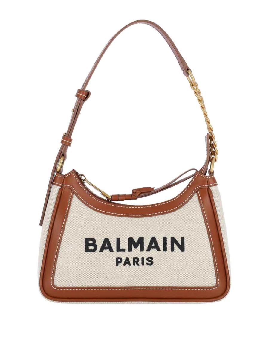 Balmain Sac Porté Épaule - Beig