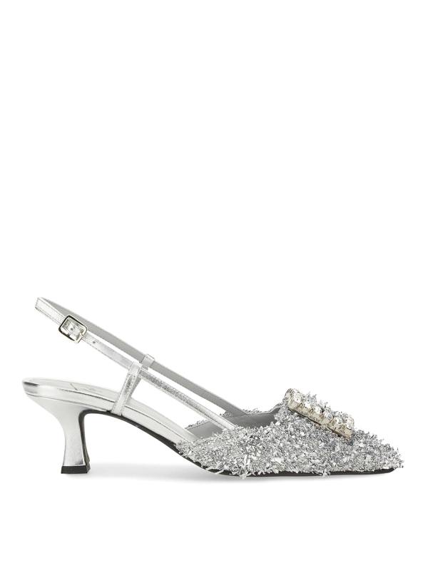 Roberto Festa Chaussures À Talon - Argent