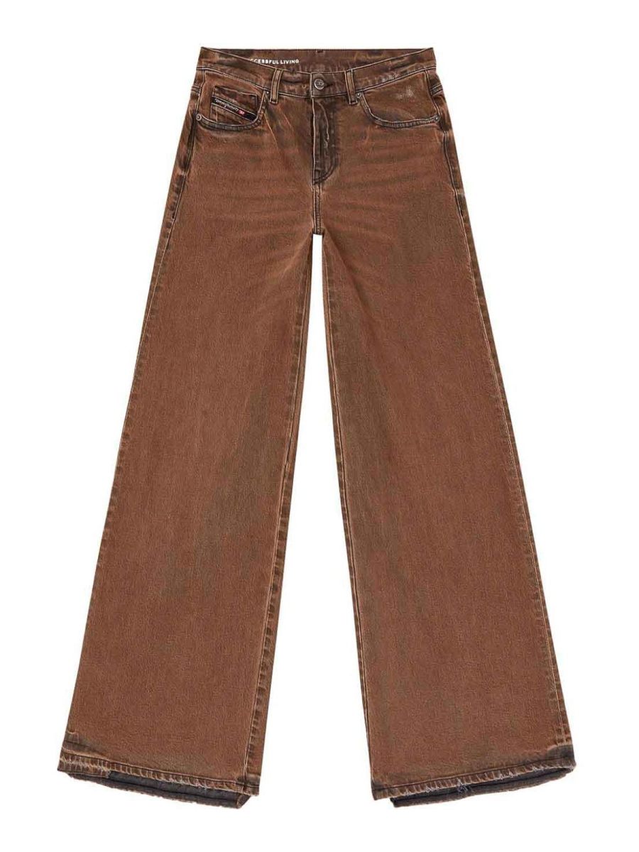 Diesel Jean Droit - Beige