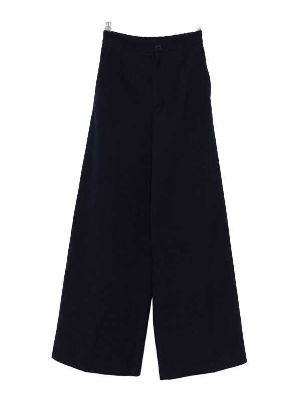 Forte Forte Pantalons Décontractés - Bleu