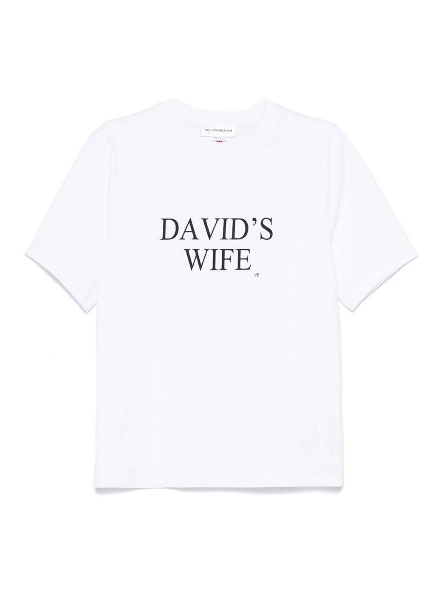 Victoria Beckham Pull Col Rond - Blanc
