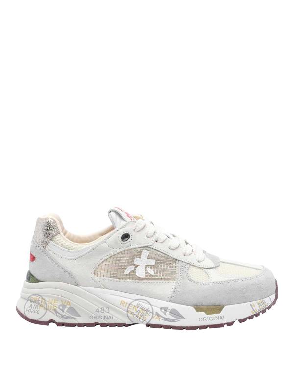 Premiata Baskets - Blanc