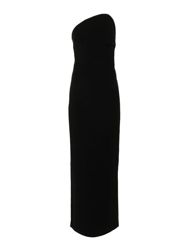 Solace London Maxi Robe - Noir