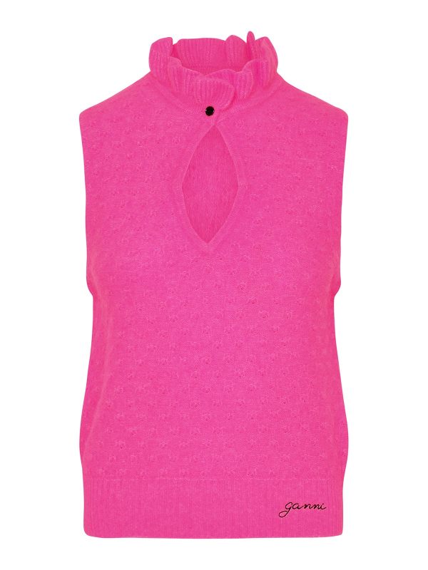 Ganni Gilet - Rose