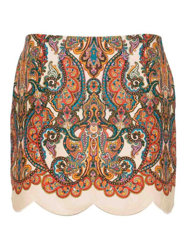 Zimmermann Mini Jupe - Multicolore