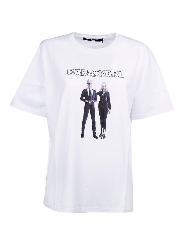 Karl Lagerfeld T-Shirt - Blanc