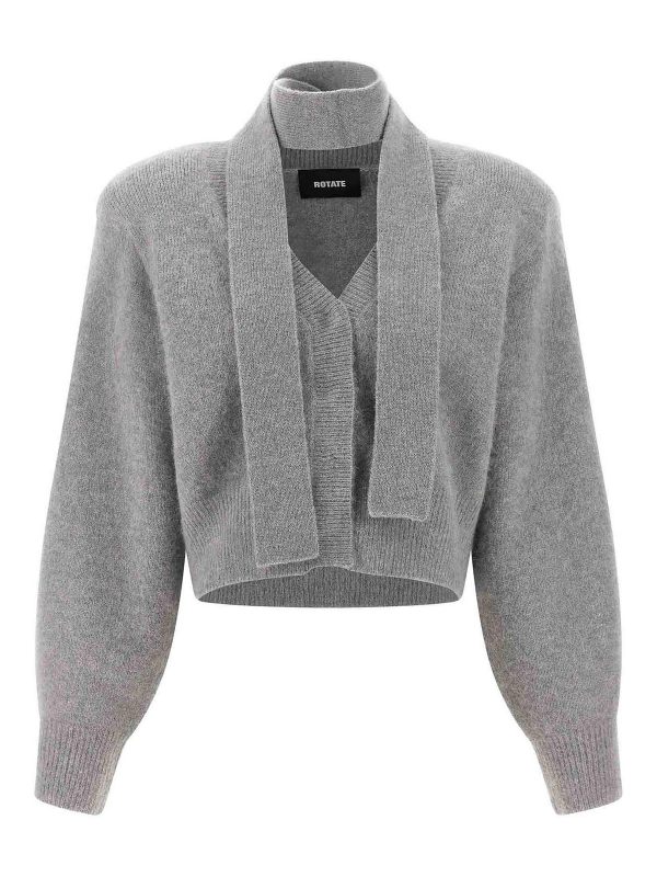 Rotate Birger Christensen Cardigan - Gris