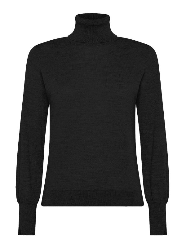 Seventy Pull Col Roulé - Noir