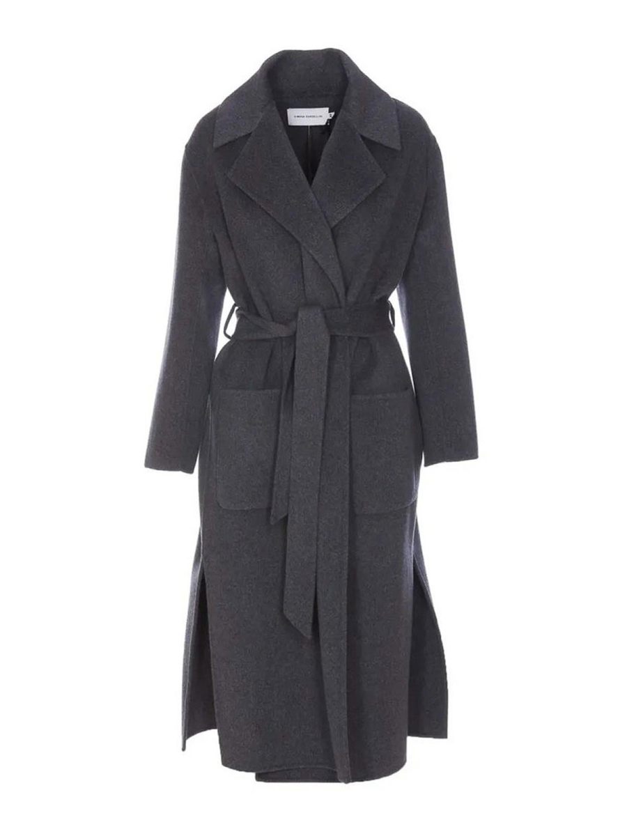 Simona Corsellini Pull Col Rond - Gris