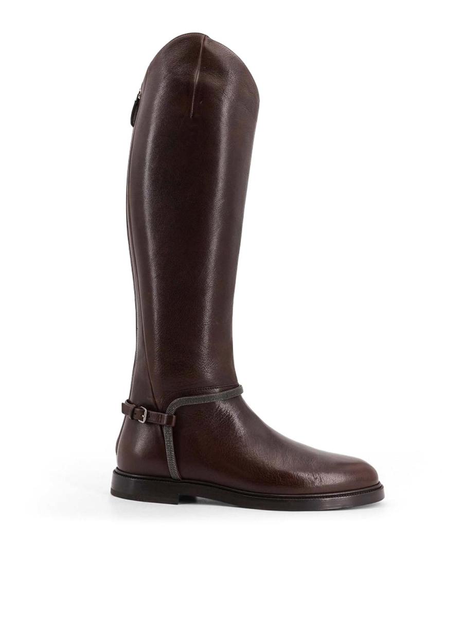 Brunello Cucinelli Bottes - Marron
