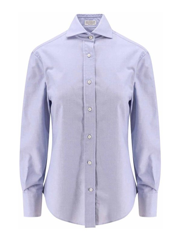 Brunello Cucinelli Chemise - Bleu