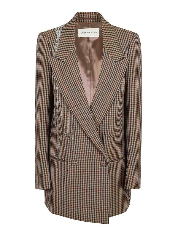 Dries Van Noten Veste Casual - Marron