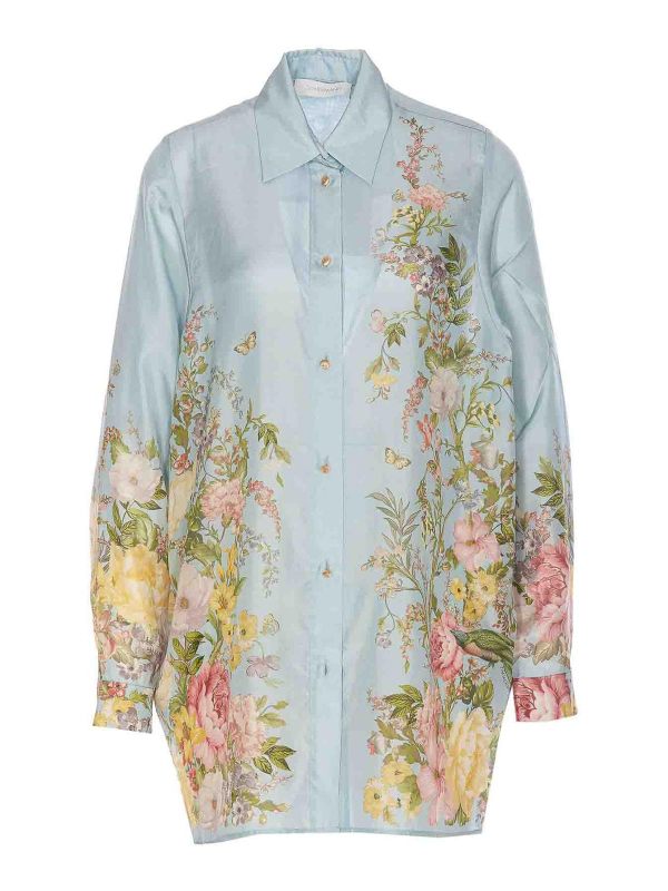 Zimmermann Chemise - Bleu