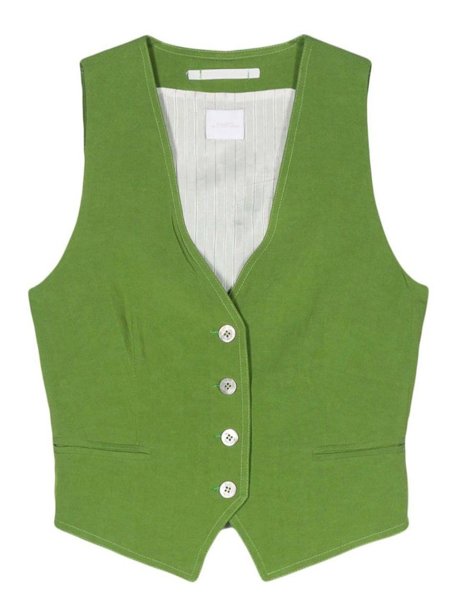 Merci Manteau Court - Vert