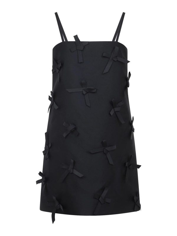 Jil Sander Robe Au Genou - Noir