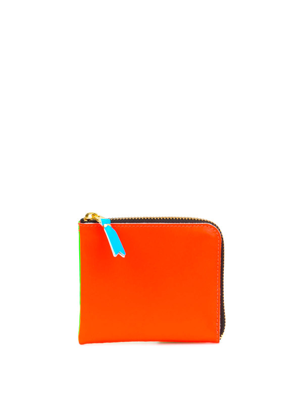 Comme Des Garcons Portefeuilles Super Fluo Pour Femm