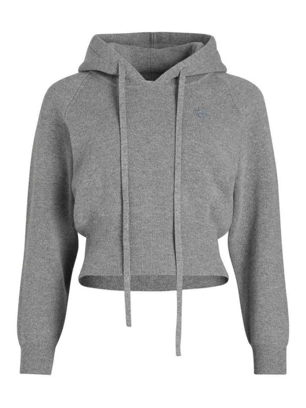 Patou Pull Col Rond - Gris