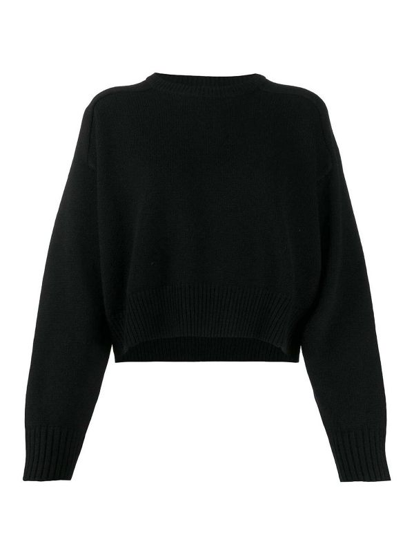 Loulou Studio Pull Col Rond - Noir