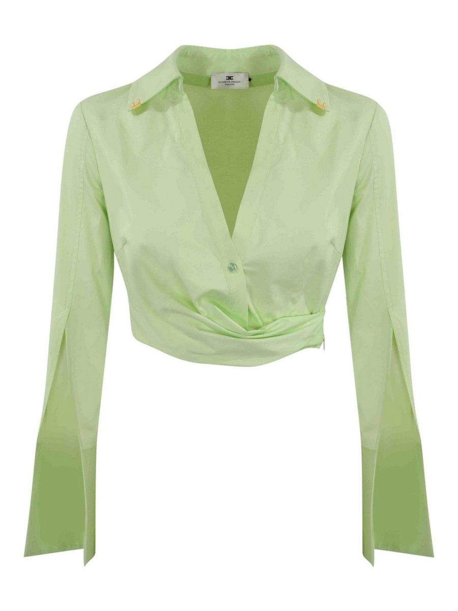 Elisabetta Franchi Chemise - Vert