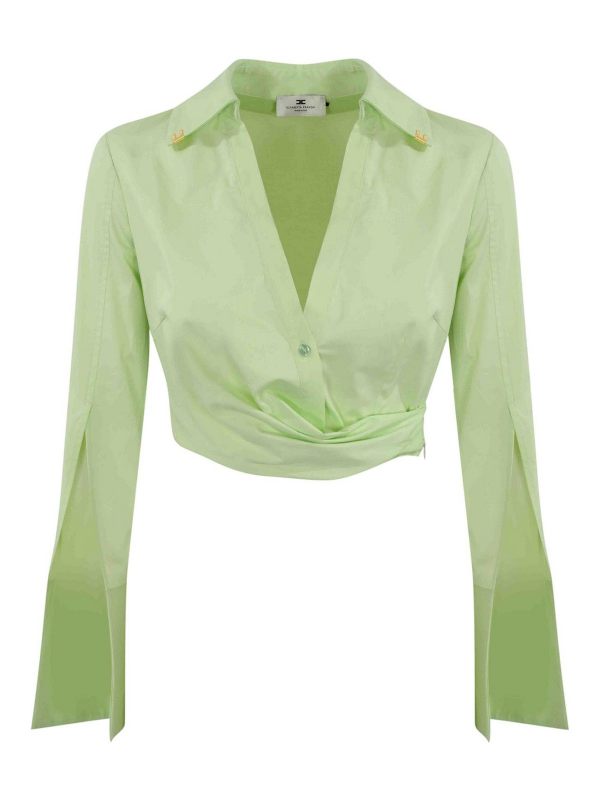 Elisabetta Franchi Chemise - Vert