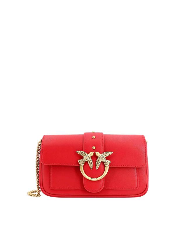 Pinko Sac Porté Épaule - Roug
