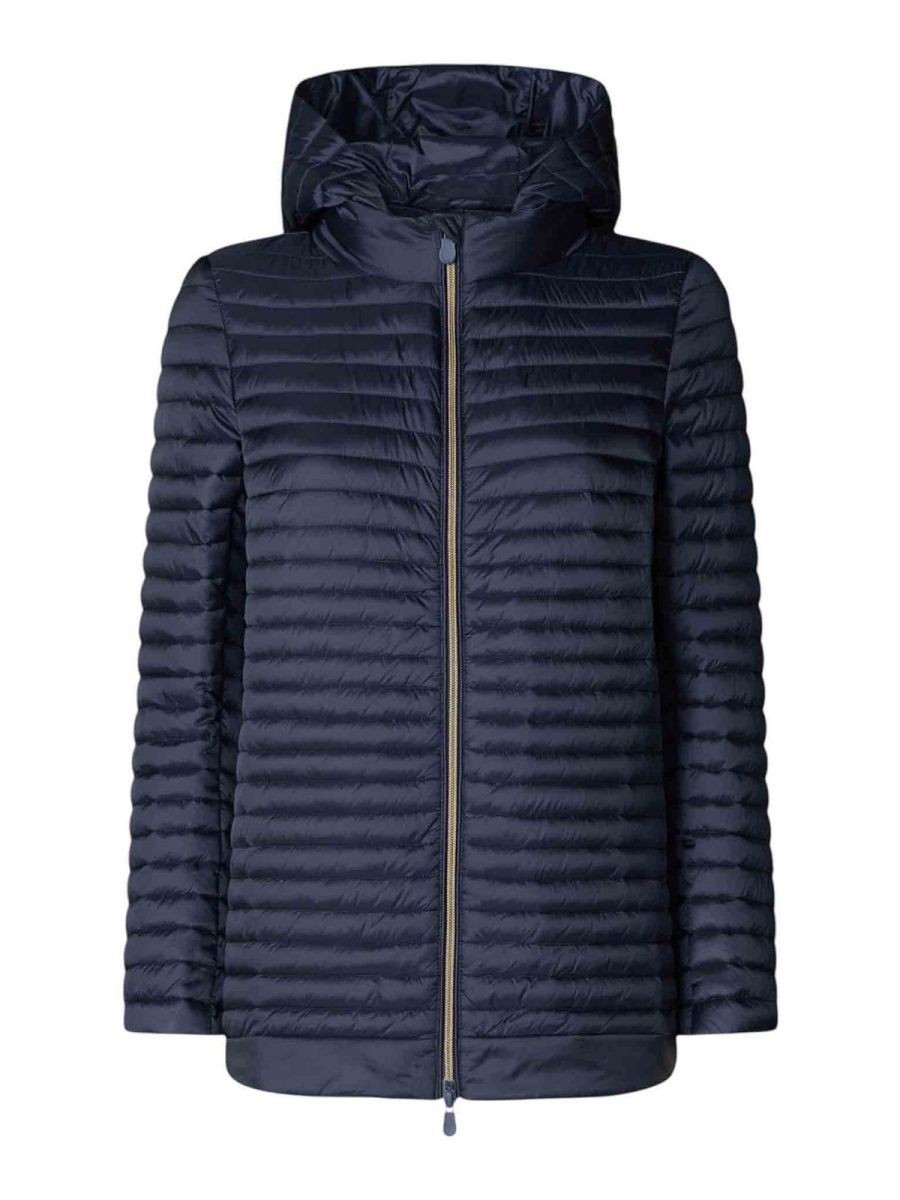 Save the Duck Manteau Au Genou - Noir