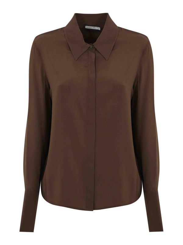 Patrizia Pepe Chemise - Marron