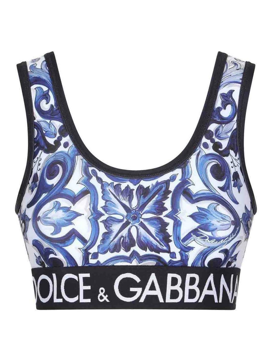Dolce & Gabbana Top - Bleu