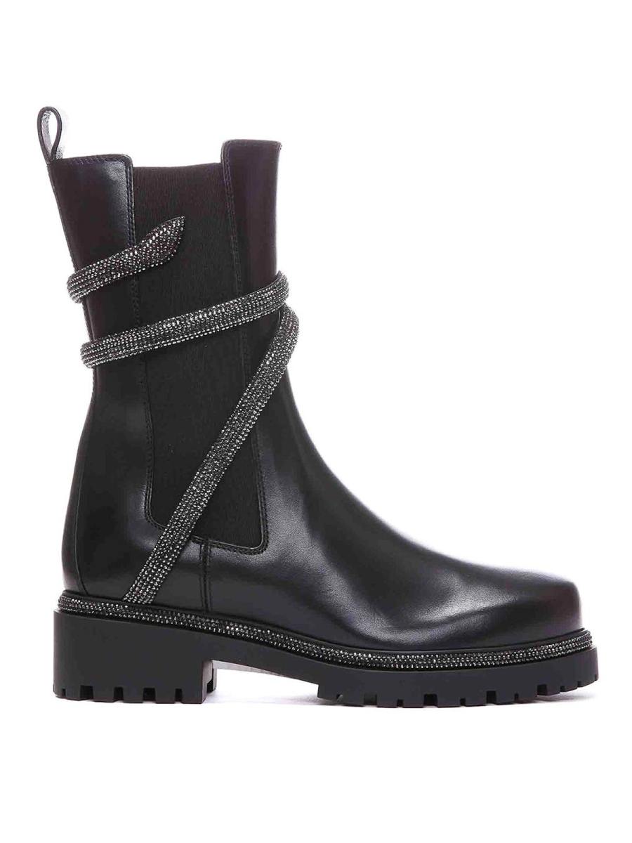 Rene Caovilla Bottines - Noir