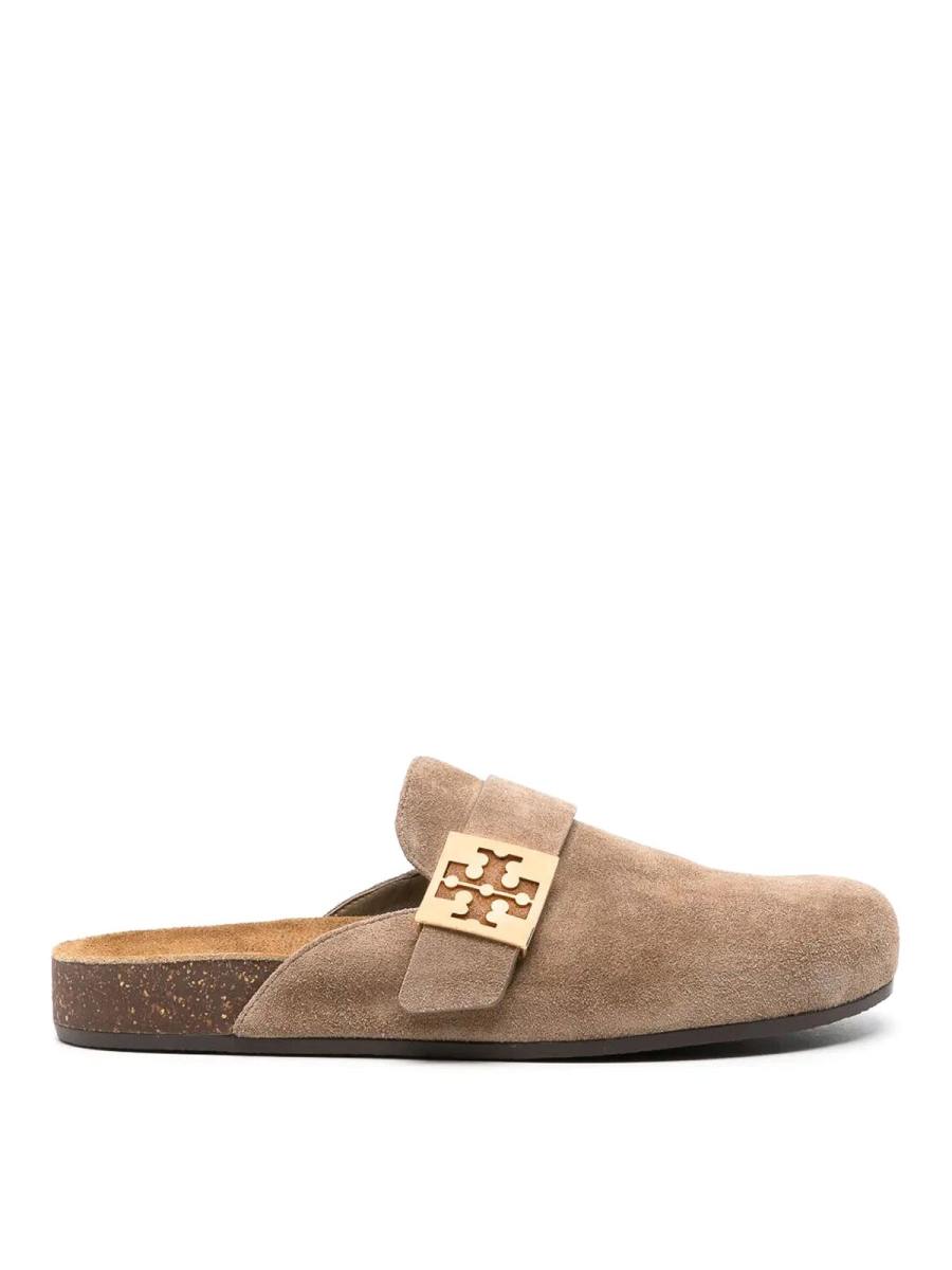 Tory Burch Mules - Marron