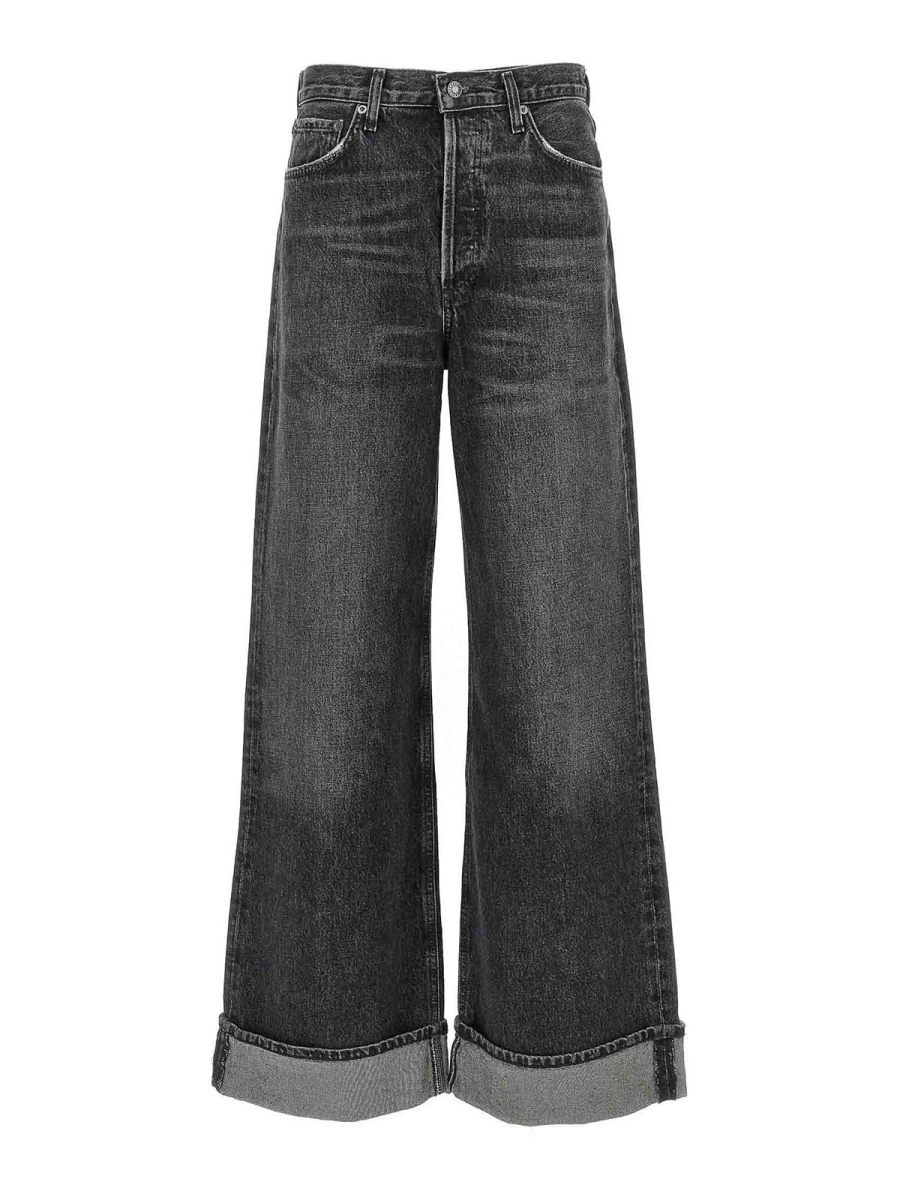 Agolde Jean Bootcut - Noir