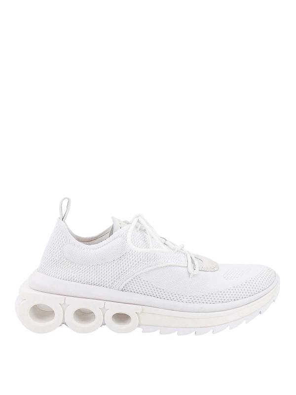 Ferragamo Baskets - Blanc