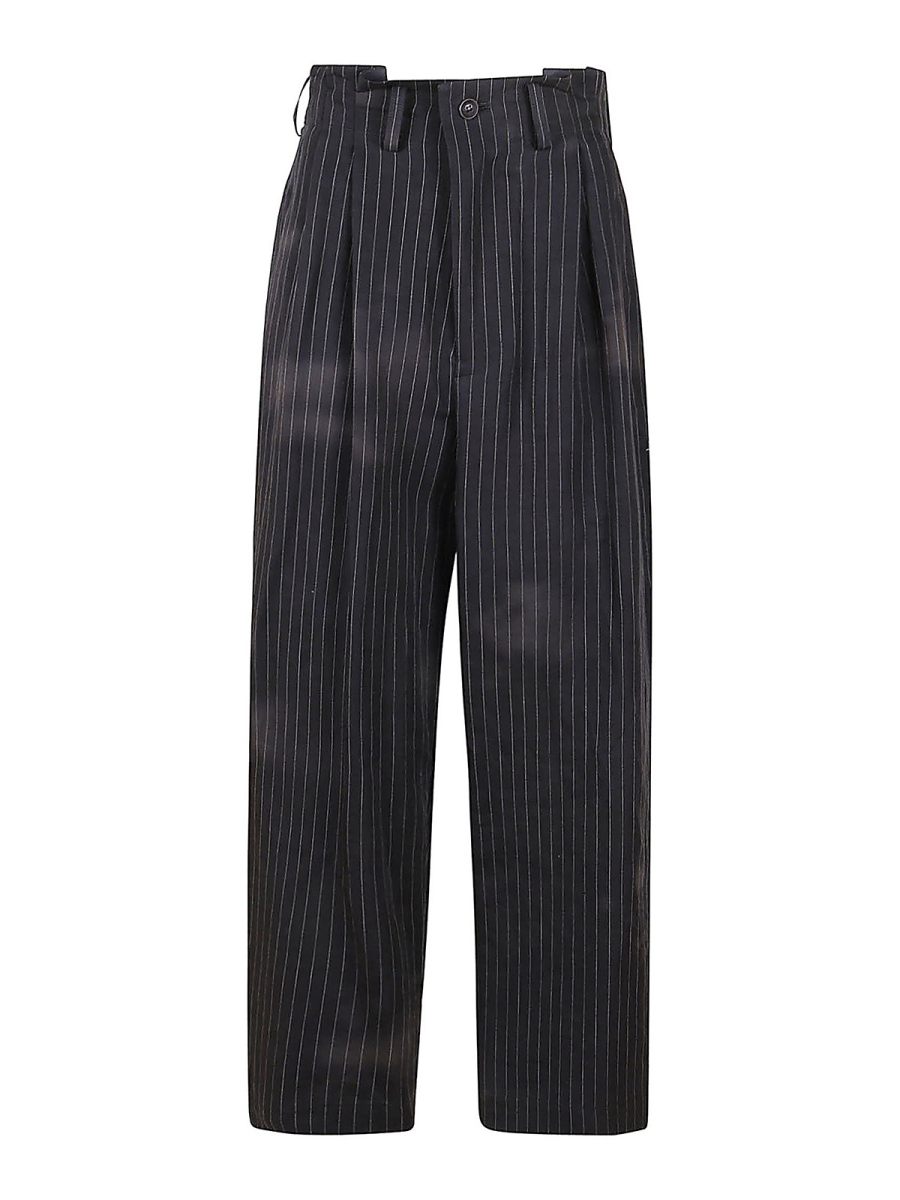 Y'S Pantalons Décontractés - Gris