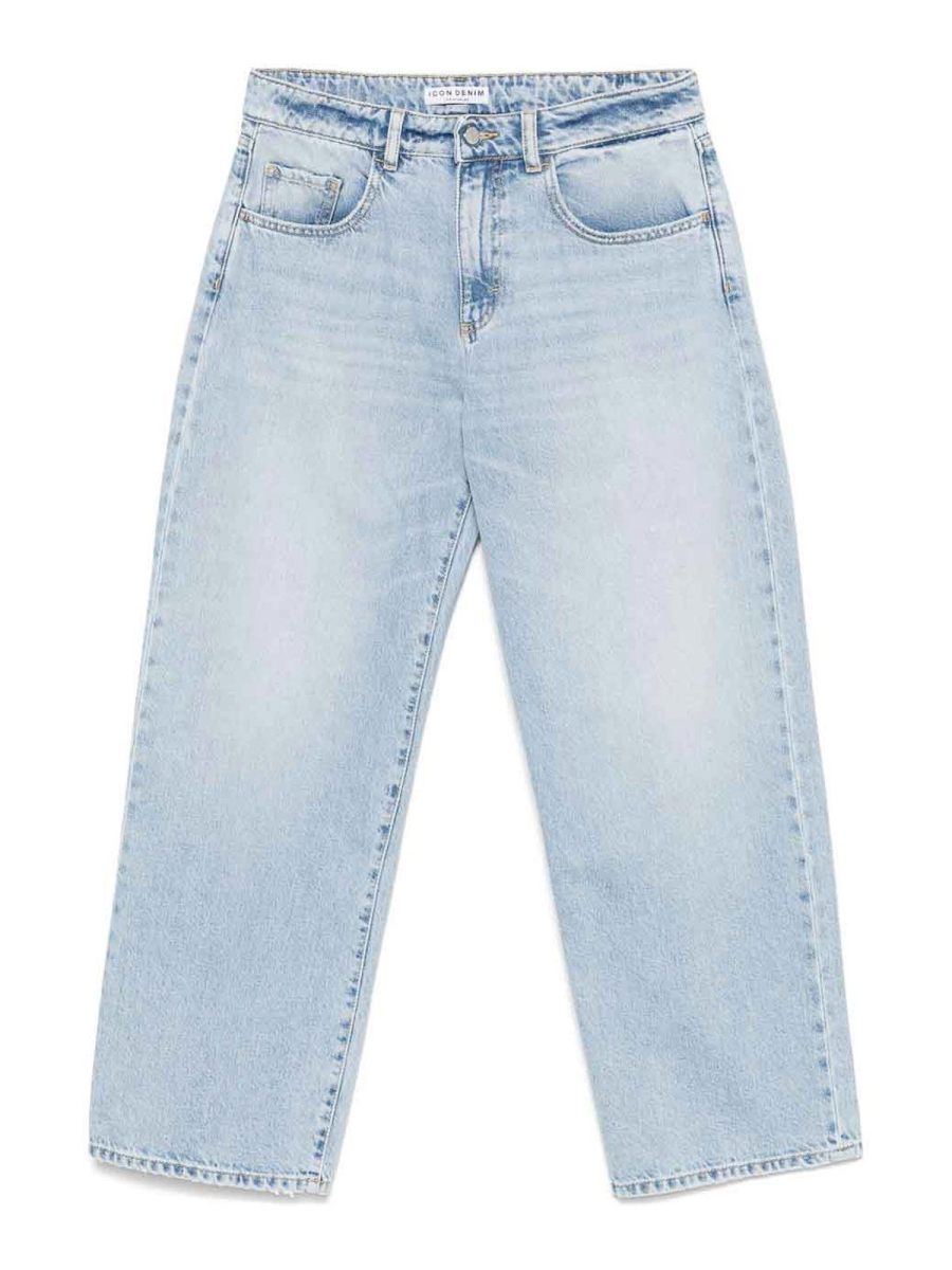 Icon Denim Jean Bootcut - Bleu