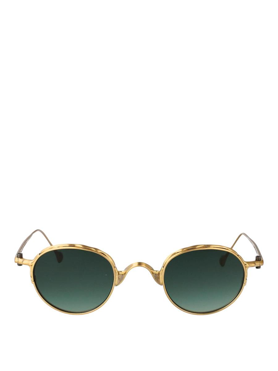 Yohji Yamamoto Lunettes De Soleil - Or