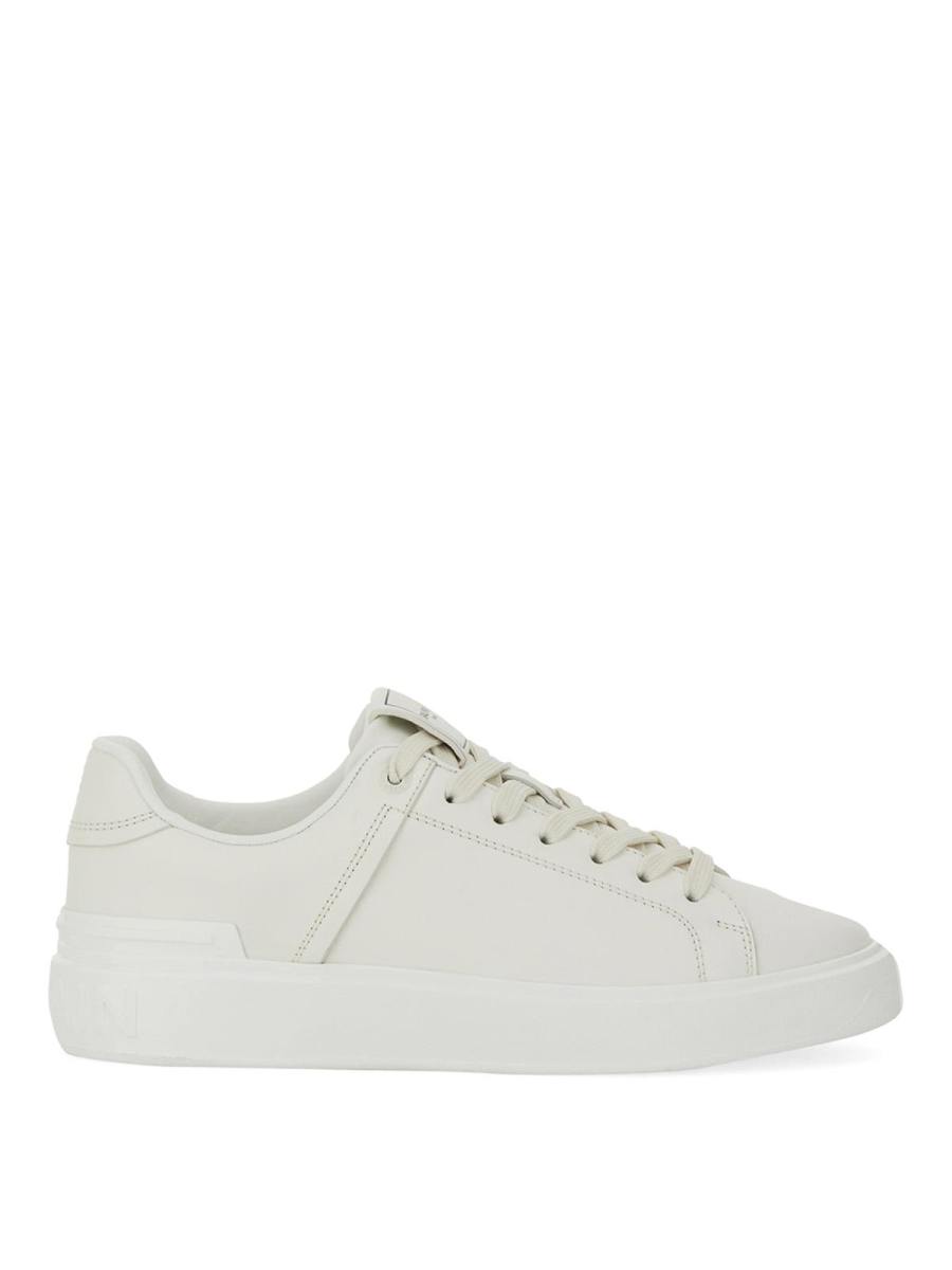Balmain Baskets - Blanc