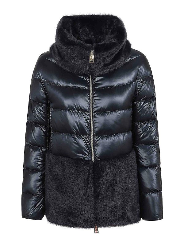 Herno Blouson Rembourré - Bleu