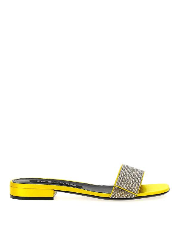 Sergio Rossi Sandales - Jaune