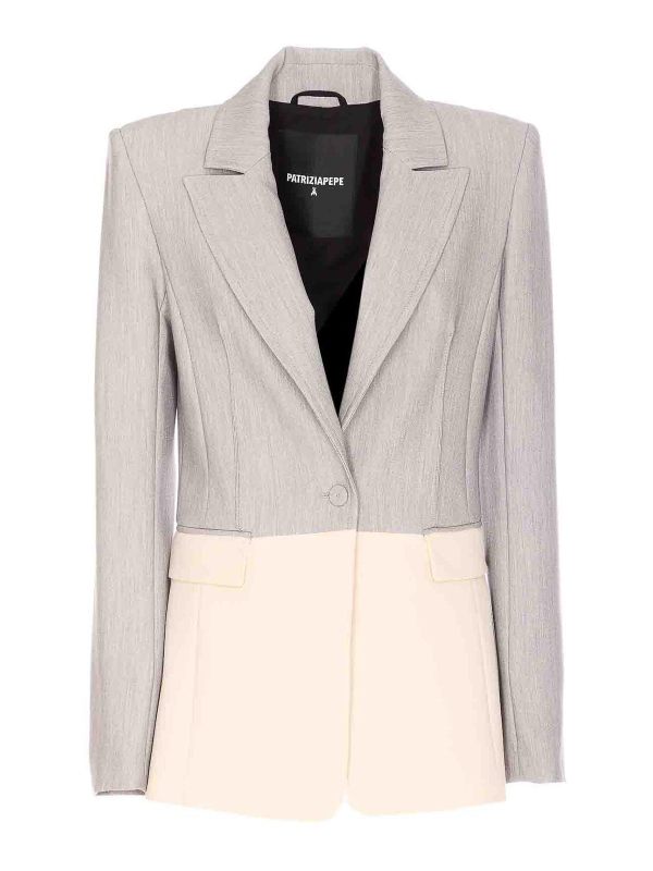 Patrizia Pepe Veste Casual - Gris