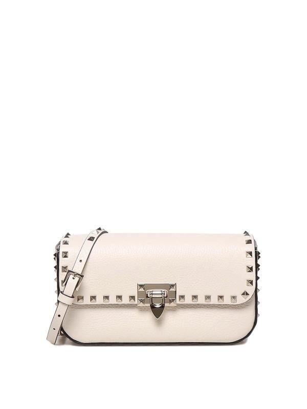 Valentino Garavani Sac Bandoulière - Blanc