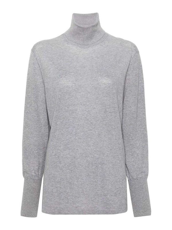 Studio Nicholson Pull Col Rond - Gris