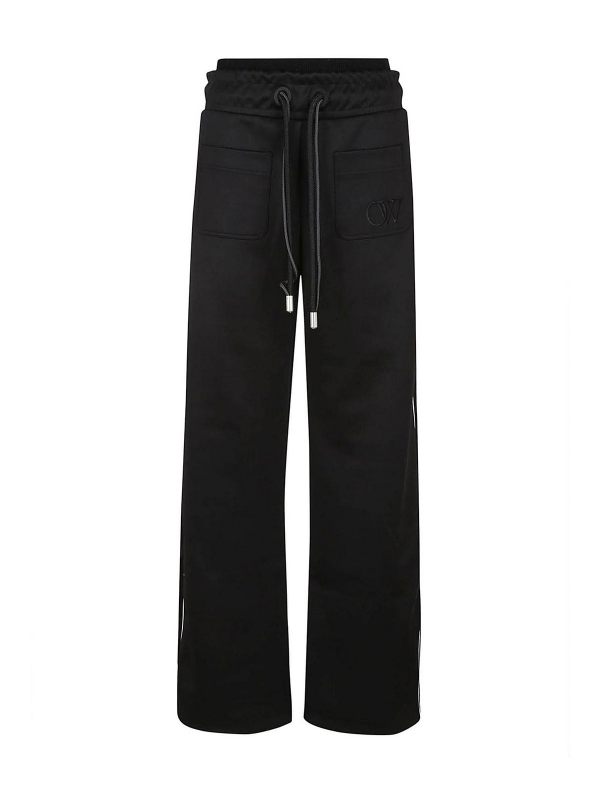 Off-White Pantalons Décontractés - Noir