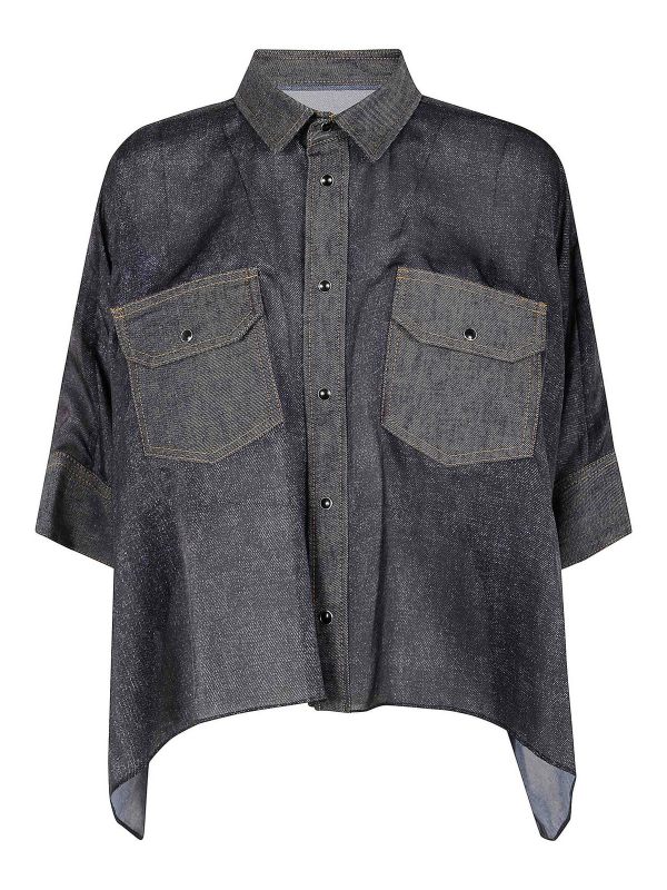 Sacai Chemise - Bleu