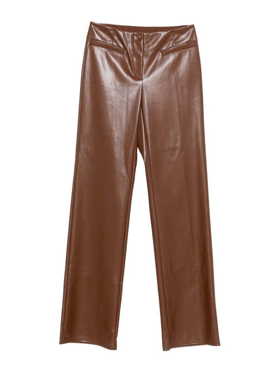 Patrizia Pepe Pantalons Décontractés - Marron