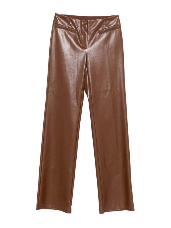 Patrizia Pepe Pantalons Décontractés - Marron